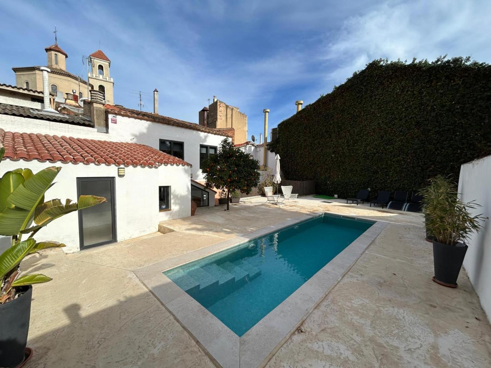 Costa Maresme, Barcelona ,Valentinos House & Pool Villa Vilassar De Dalt Екстериор снимка